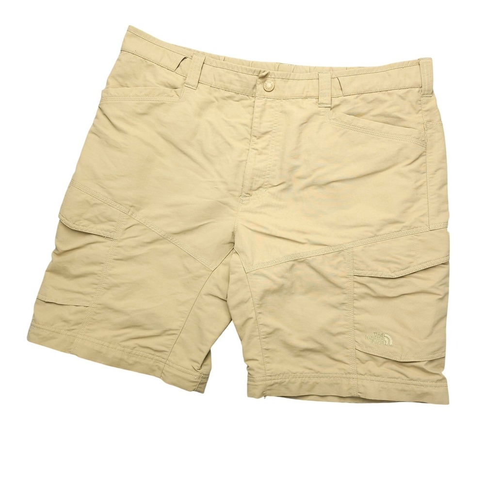 The North Face Paramount Peak Cargo Short Mens XL 40 Beige Nylon Hiking Outdoor